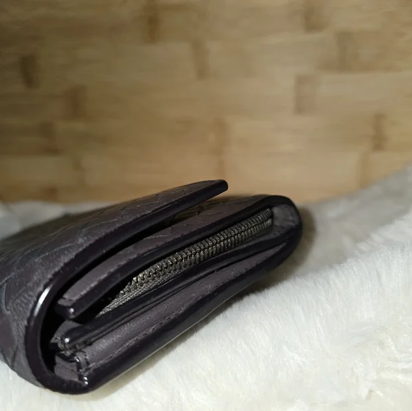 Bottega Veneta Brown Long Leather Wallet